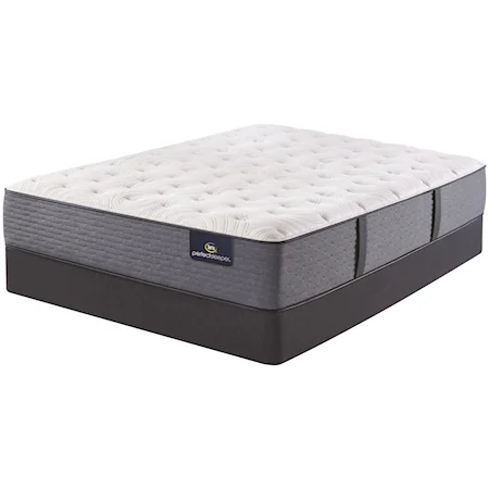 King 13" Extra Firm Encased Coil Mattress and 9" High Profile Foundation